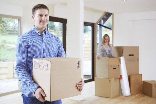 Fast packing process for same day removals service