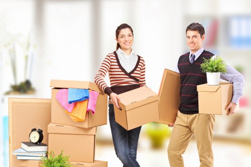 Careful handling of sofas and bulky furniture during Manvan removals