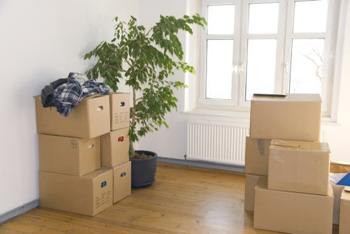 Manvan crew handling items carefully during a move