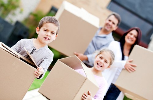 Professional moving team focused on safety and insurance