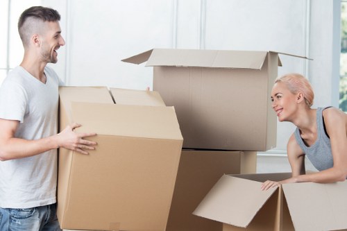 Commercial packing and unpacking services for office relocation in Manvan